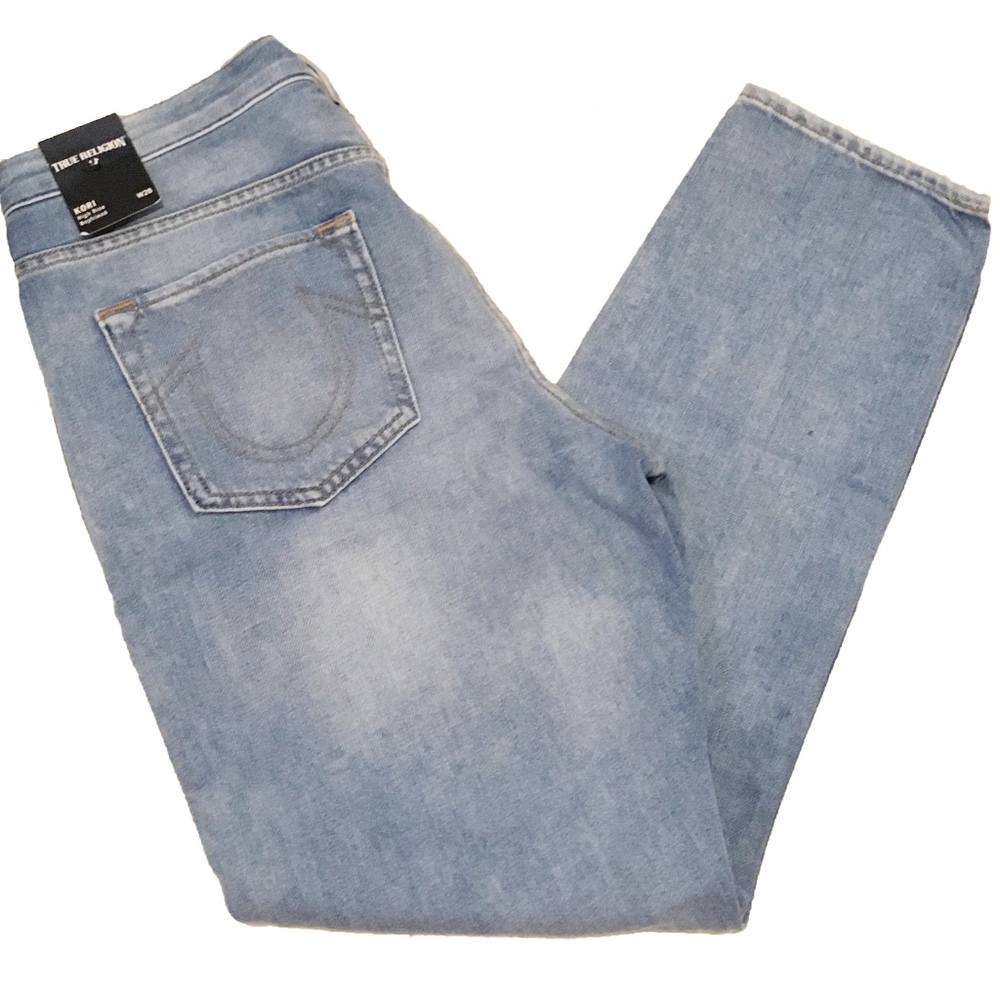 TRUE RELIGION Jeans KORI HIGH RISE BOYFRIEND NWT - Picture 4 of 8